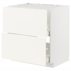 Доставка из Польши METOD / MAXIMERA sz stj zl+2fr/2szu, bialy/Vallstena bialy, 80x60 cm ИКЕА-59507177, ЕВРОИКЕА Калининград
