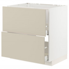 Доставка из Польши METOD / MAXIMERA sz stj zl+2fr/2szu, bialy/Havstorp bezowy, 80x60 cm ИКЕА-89426622, ЕВРОИКЕА Калининград