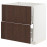 Доставка из Польши METOD / MAXIMERA sz stj zl+2fr/2szu, bialy/Sinarp brazowy, 80x60 cm ИКЕА-69404447, ЕВРОИКЕА Калининград