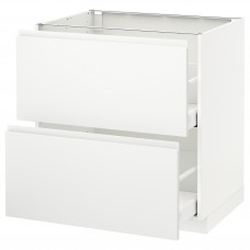Доставка из Польши METOD / MAXIMERA sz stj 2fr/2w szu, bialy/Voxtorp matowy bialy, 80x60 cm ИКЕА-89112103, ЕВРОИКЕА Калининград