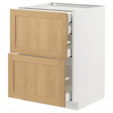 Доставка из Польши METOD / MAXIMERA sz stj 2fr/2n/sr/w szu, bialy/Forsbacka dab, 60x60 cm ИКЕА-89509146, ЕВРОИКЕА Калининград