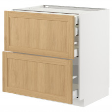 Доставка из Польши METOD / MAXIMERA sz stj 2fr/2n/sr/w szu, bialy/Forsbacka dab, 80x60 cm ИКЕА-29509149, ЕВРОИКЕА Калининград