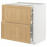 Доставка из Польши METOD / MAXIMERA sz stj 2fr/2n/sr/w szu, bialy/Forsbacka dab, 80x60 cm ИКЕА-29509149, ЕВРОИКЕА Калининград
