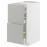 Доставка из Польши METOD / MAXIMERA sz stj 2fr/2n/sr/w szu, bialy/Havstorp jasnoszary, 40x60 cm ИКЕА-99538997, ЕВРОИКЕА Калининград