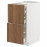 Доставка из Польши METOD / MAXIMERA sz stj 2fr/2n/sr/w szu, bialy/Tistorp imitacja brazowego orzecha, 40x60 cm ИКЕА-49518906, ЕВРОИКЕА Калининград