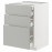 Доставка из Польши METOD / MAXIMERA sz stj 3fr/2n/sr/w szu, bialy/Havstorp jasnoszary, 60x60 cm ИКЕА-09539326, ЕВРОИКЕА Калининград