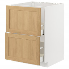 Доставка из Польши METOD / MAXIMERA sz stj zl+2fr/2szu, bialy/Forsbacka dab, 60x60 cm ИКЕА-39509158, ЕВРОИКЕА Калининград