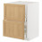 Доставка из Польши METOD / MAXIMERA sz stj zl+2fr/2szu, bialy/Forsbacka dab, 60x60 cm ИКЕА-39509158, ЕВРОИКЕА Калининград