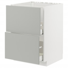 Доставка из Польши METOD / MAXIMERA sz stj zl+2fr/2szu, bialy/Havstorp jasnoszary, 60x60 cm ИКЕА-59538188, ЕВРОИКЕА Калининград