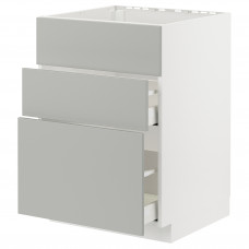 Доставка из Польши METOD / MAXIMERA sz stj zl+3fr/2szu, bialy/Havstorp jasnoszary, 60x60 cm ИКЕА-19539137, ЕВРОИКЕА Калининград