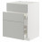 Доставка из Польши METOD / MAXIMERA sz stj zl+3fr/2szu, bialy/Havstorp jasnoszary, 60x60 cm ИКЕА-89538035, ЕВРОИКЕА Калининград
