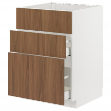 Доставка из Польши METOD / MAXIMERA sz stj zl+3fr/2szu, bialy/Tistorp imitacja brazowego orzecha, 60x60 cm ИКЕА-99519772, ЕВРОИКЕА Калининград