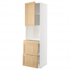 Доставка из Польши METOD / MAXIMERA sza do mikr komb drzw/3szu, bialy/Forsbacka dab, 60x60x220 cm ИКЕА-49509563, ЕВРОИКЕА Калининград