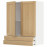 Доставка из Польши METOD / MAXIMERA sza sc 2 drz/2 szuf, bialy/Forsbacka dab, 80x100 cm ИКЕА-79509397, ЕВРОИКЕА Калининград