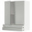 Доставка из Польши METOD / MAXIMERA sza sc 2 drz/2 szuf, bialy/Havstorp jasnoszary, 80x100 cm ИКЕА-39538165, ЕВРОИКЕА Калининград
