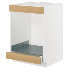 Доставка из Польши METOD / MAXIMERA sza st na plyt+piek z szuf, bialy/Forsbacka dab, 60x60 cm ИКЕА-29509173, ЕВРОИКЕА Калининград
