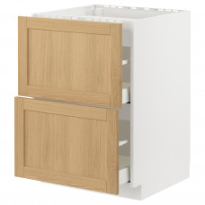 Доставка из Польши METOD / MAXIMERA sza st pl/2fr/2szu, bialy/Forsbacka dab, 60x60 cm ИКЕА-19509164, ЕВРОИКЕА Калининград