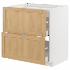 Доставка из Польши METOD / MAXIMERA sza st pl/2fr/2szu, bialy/Forsbacka dab, 80x60 cm ИКЕА-49509167, ЕВРОИКЕА Калининград