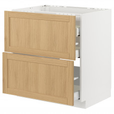 Доставка из Польши METOD / MAXIMERA sza st pl/2fr/3szu, bialy/Forsbacka dab, 80x60 cm ИКЕА-39509224, ЕВРОИКЕА Калининград