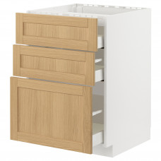 Доставка из Польши METOD / MAXIMERA sza st pl/3fr/3szu, bialy/Forsbacka dab, 60x60 cm ИКЕА-19509215, ЕВРОИКЕА Калининград