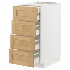 Доставка из Польши METOD / MAXIMERA sza stj 4fr/2n/3sr szu, bialy/Forsbacka dab, 40x60 cm ИКЕА-29509125, ЕВРОИКЕА Калининград