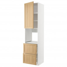 Доставка из Польши METOD / MAXIMERA sza wys n pie/drz/2szu, bialy/Forsbacka dab, 60x60x240 cm ИКЕА-49509539, ЕВРОИКЕА Калининград