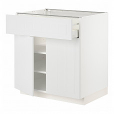 Доставка из Польши METOD / MAXIMERA sza stj szuf/2 drz, bialy/Stensund bialy, 80x60 cm ИКЕА-39465531, ЕВРОИКЕА Калининград