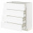 Доставка из Польши METOD / MAXIMERA sza st 4fr/4szu, bialy Enkoping/bialy imitacja drewna, 80x37 cm ИКЕА-79473416, ЕВРОИКЕА Калининград