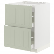 Доставка из Польши METOD / MAXIMERA sza st pl/2fr/2szu, bialy/Stensund jasnozielony, 60x60 cm ИКЕА-59487339, ЕВРОИКЕА Калининград