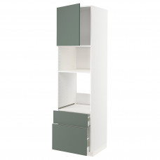 Доставка из Польши METOD / MAXIMERA w sz d pie/mikr z drz/2 szu, bialy/Bodarp szarozielony, 60x60x220 cm ИКЕА-79467298, ЕВРОИКЕА Калининград