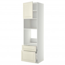Доставка из Польши METOD / MAXIMERA w sz d pie/mikr z drz/2 szu, bialy/Bodbyn kremowy, 60x60x220 cm ИКЕА-69460481, ЕВРОИКЕА Калининград