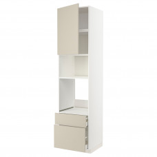 Доставка из Польши METOD / MAXIMERA w sz d pie/mikr z drz/2 szu, bialy/Havstorp bezowy, 60x60x240 cm ИКЕА-09467659, ЕВРОИКЕА Калининград