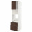 Доставка из Польши METOD / MAXIMERA w sz d pie/mikr z drz/2 szu, bialy/Sinarp brazowy, 60x60x220 cm ИКЕА-29469902, ЕВРОИКЕА Калининград