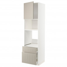 Доставка из Польши METOD / MAXIMERA w sz d pie/mikr z drz/2 szu, bialy/Stensund bezowy, 60x60x220 cm ИКЕА-99456307, ЕВРОИКЕА Калининград
