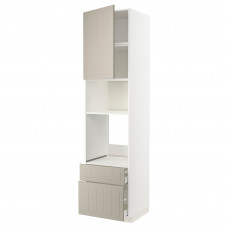 Доставка из Польши METOD / MAXIMERA w sz d pie/mikr z drz/2 szu, bialy/Stensund bezowy, 60x60x240 cm ИКЕА-39461279, ЕВРОИКЕА Калининград