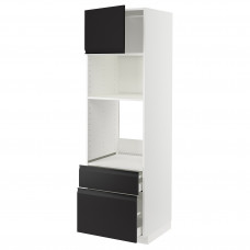 Доставка из Польши METOD / MAXIMERA w sz d pie/mikr z drz/2 szu, bialy/Upplov matowy antracyt, 60x60x200 cm ИКЕА-09493658, ЕВРОИКЕА Калининград