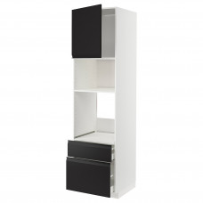 Доставка из Польши METOD / MAXIMERA w sz d pie/mikr z drz/2 szu, bialy/Upplov matowy antracyt, 60x60x220 cm ИКЕА-29492846, ЕВРОИКЕА Калининград