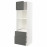 Доставка из Польши METOD / MAXIMERA w sz d pie/mikr z drz/2 szu, bialy/Voxtorp ciemnoszary, 60x60x200 cm ИКЕА-09455915, ЕВРОИКЕА Калининград