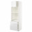 Доставка из Польши METOD / MAXIMERA w sz d pie/mikr z drz/2 szu, bialy/Voxtorp polysk/biel, 60x60x200 cm ИКЕА-19467041, ЕВРОИКЕА Калининград