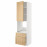Доставка из Польши METOD / MAXIMERA w sz n pie dr/2fr/sre/w szu, bialy/Forsbacka dab, 60x60x220 cm ИКЕА-49509515, ЕВРОИКЕА Калининград