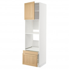 Доставка из Польши METOD / MAXIMERA w sz n pie/pie kom dr/2 szu, bialy/Forsbacka dab, 60x60x220 cm ИКЕА-89509523, ЕВРОИКЕА Калининград