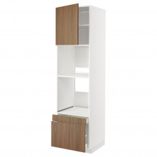 Доставка из Польши METOD / MAXIMERA w sz n pie/pie kom dr/2 szu, bialy/Tistorp imitacja brazowego orzecha, 60x60x220 cm ИКЕА-69519486, ЕВРОИКЕА Калининград