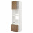 Доставка из Польши METOD / MAXIMERA w sz n pie/pie kom dr/2 szu, bialy/Tistorp imitacja brazowego orzecha, 60x60x220 cm ИКЕА-69519486, ЕВРОИКЕА Калининград