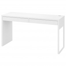 ⭐⭐⭐⭐⭐ MICKE Рабочий стол, белый, 142x50 cm ИКЕА-90214308, Евро Икеа Калининград