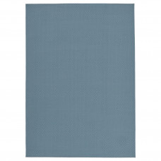 Доставка из Польши MORUM Ковер однотонный тканый для дома и улицы, светло-голубой, 160x230 cm ИКЕА-80487568, ЕВРОИКЕА Калининград
