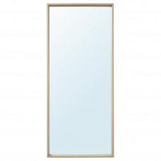⭐⭐⭐⭐⭐ NISSEDAL Зеркало, дуб окрашенный na Белый, 65x150 cm,IKEA-20390871, Евро Икеа Калининград