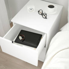 Доставка из Польши ⭐⭐⭐⭐⭐ NORDLI komoda, 2 szuflady, bialy, 40x54 cm,ИКЕА-09239827, Евро Икеа Калининград