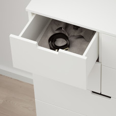 Доставка из Польши ⭐⭐⭐⭐⭐ NORDLI komoda, 7 szuflad, bialy, 80x122 cm,ИКЕА-99239502, Евро Икеа Калининград
