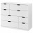 Доставка из Польши NORDLI komoda, 8 szuflad, bialy, 120x99 cm ИКЕА-79239503, ЕВРОИКЕА Калининград