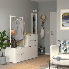 Доставка из Польши ⭐⭐⭐⭐⭐ NORDLI komoda, 8 szuflad, bialy, 160x169 cm,ИКЕА-69295349, Евро Икеа Калининград